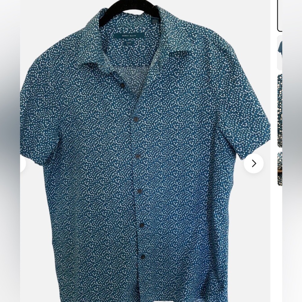 Perry Ellis Cotton Stretch Shirt